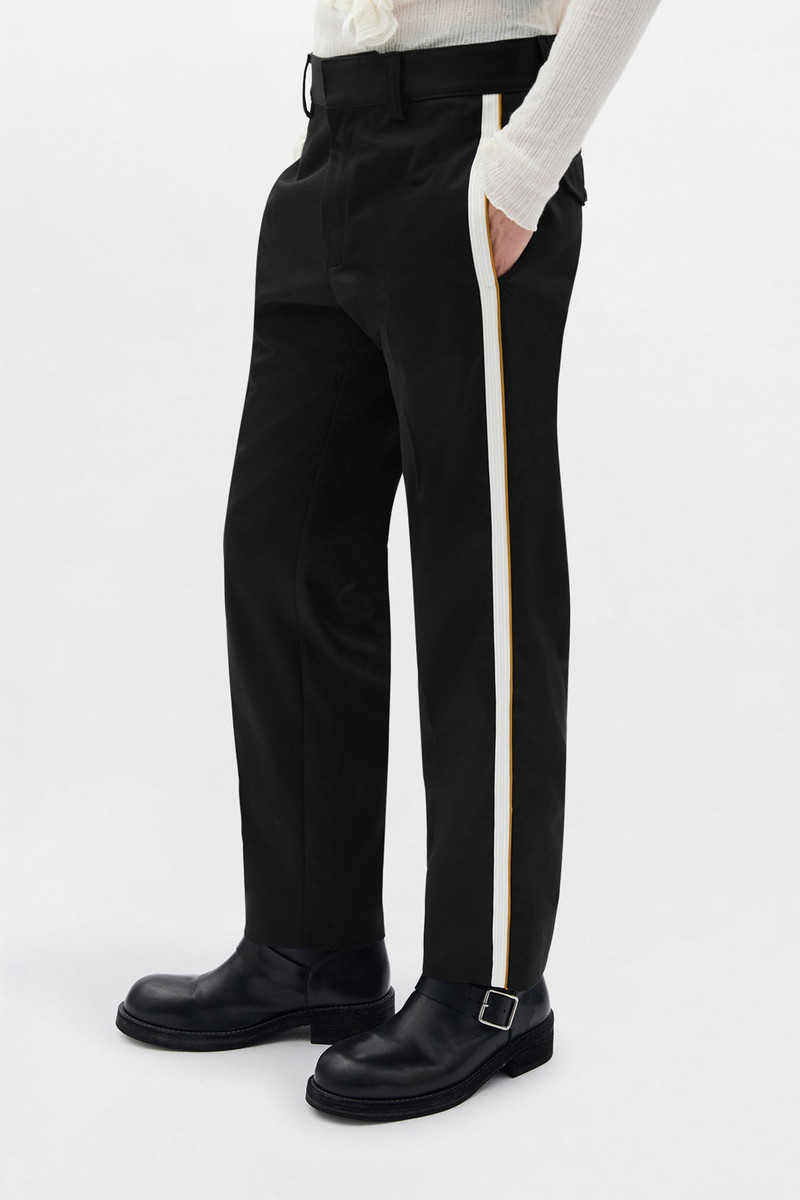 Ann Demeulemeester Perry Straight Leg Cropped Trousers outlook