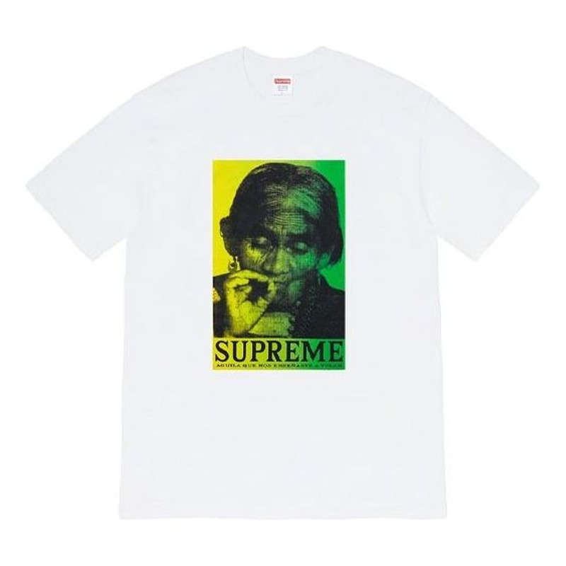 Supreme Aguila Character Photo Round Neck Short Sleeve Unisex DD16212D6902 - 1