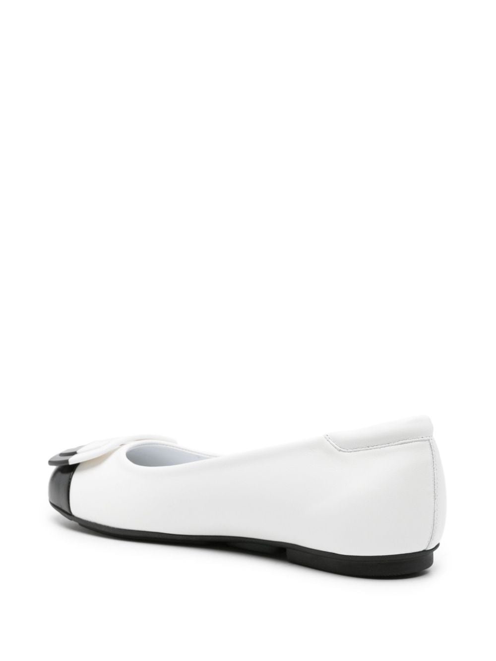 H661 leather ballerina shoes - 3