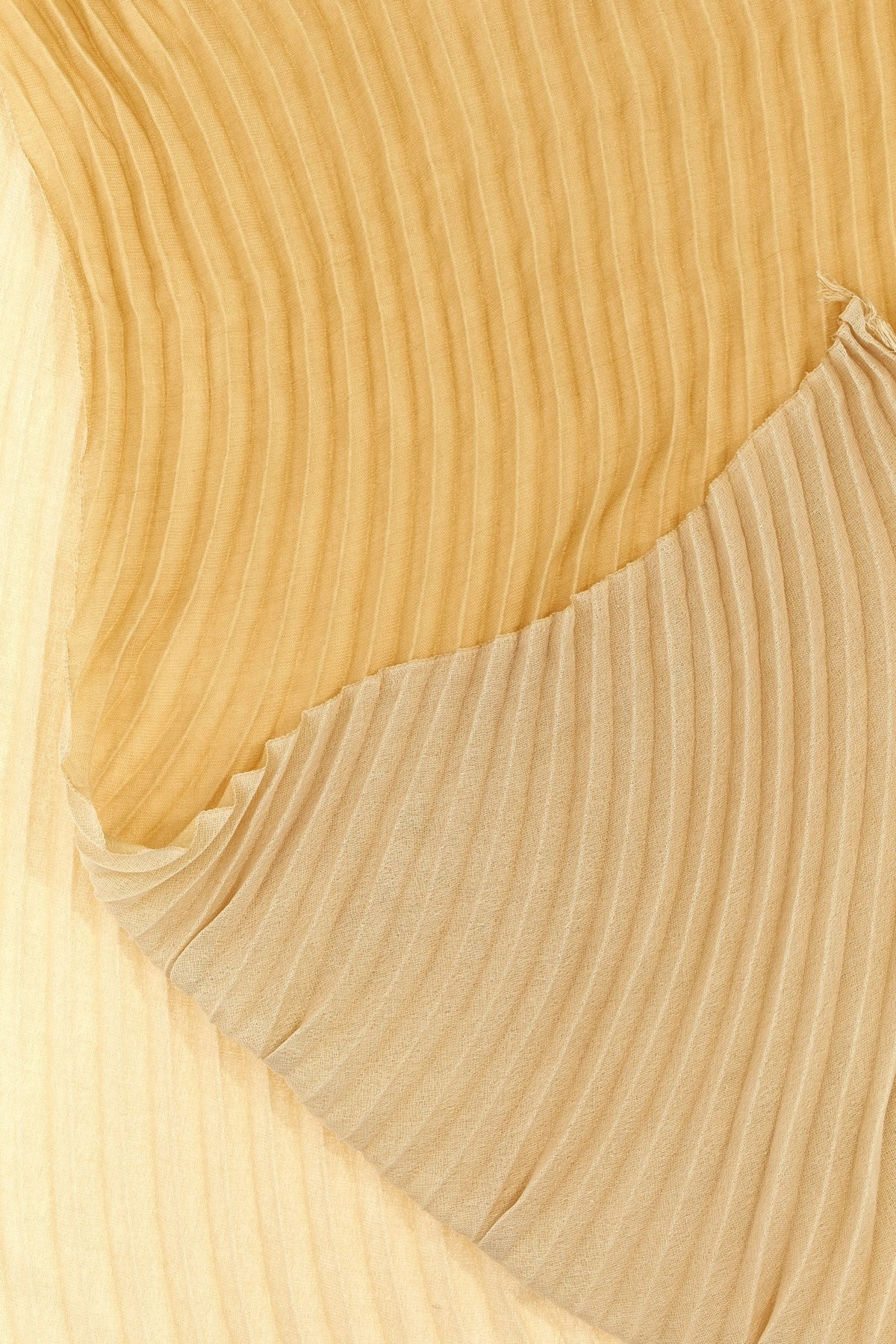 'Double Pleats' stole - 2