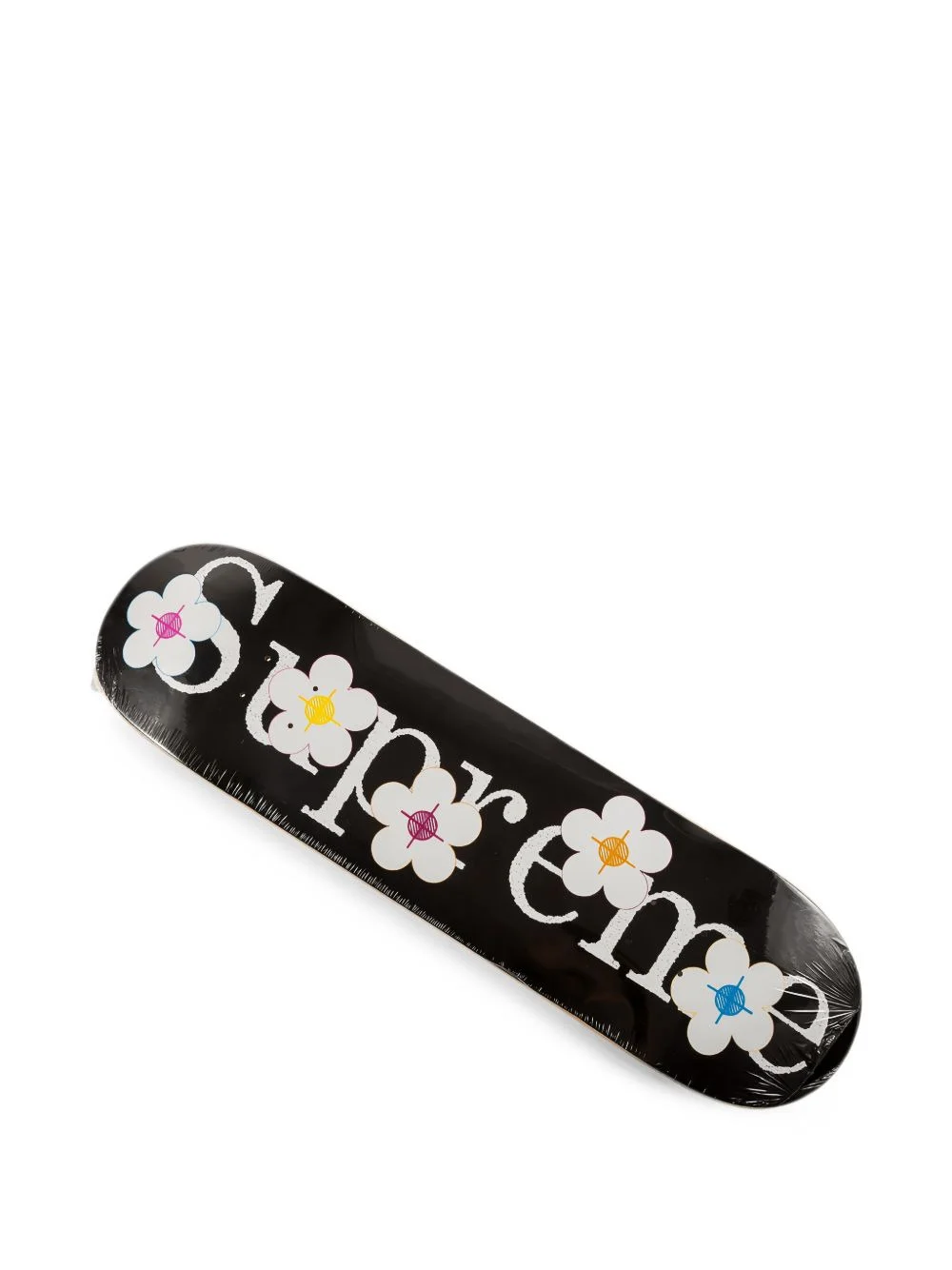 floral-print skateboard - 1