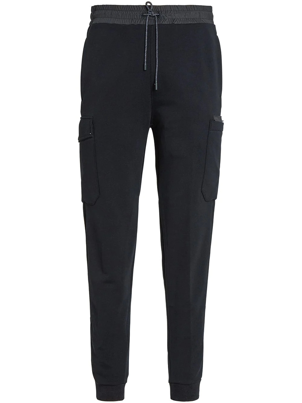 cargo-pocket track trousers - 1