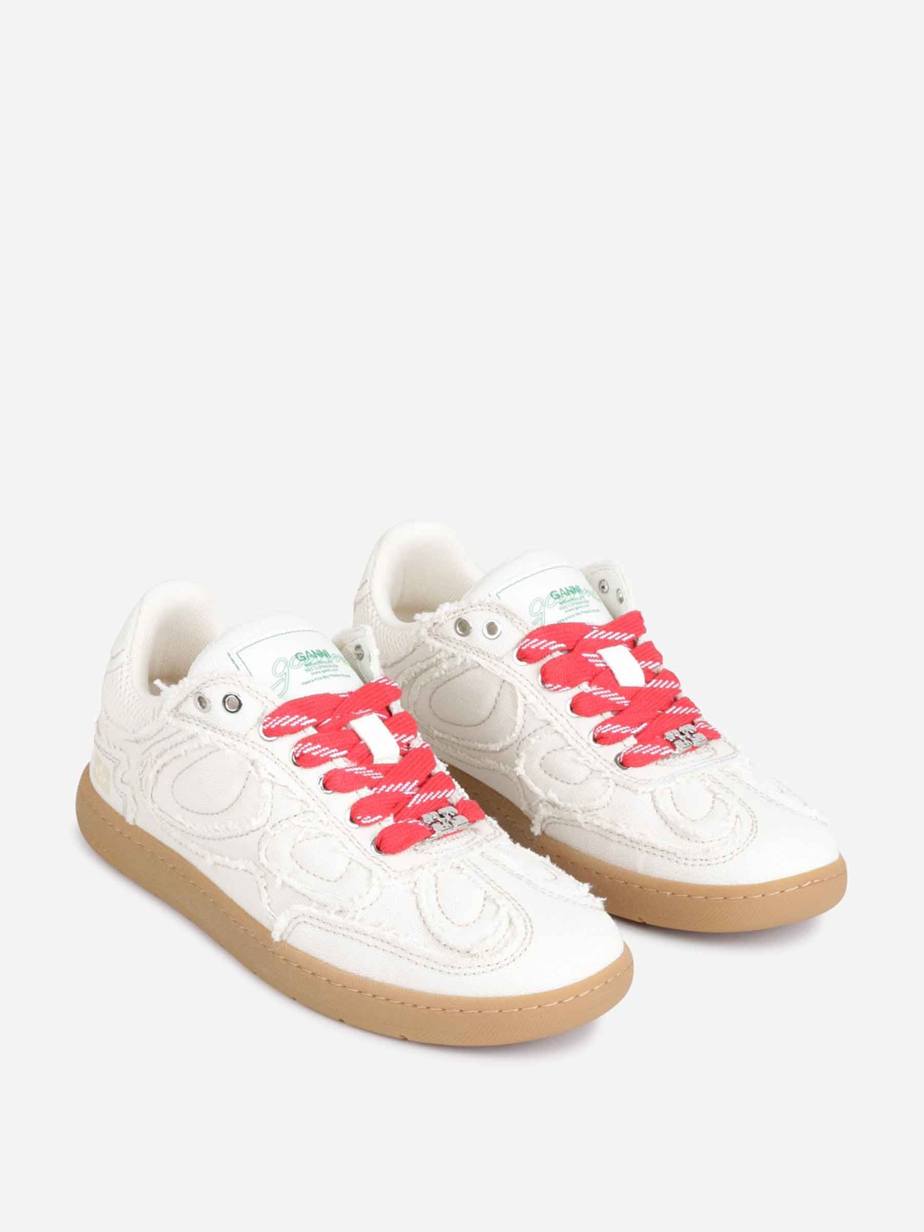 SNEAKERS 08 CANVAS RAW EDGE - 2