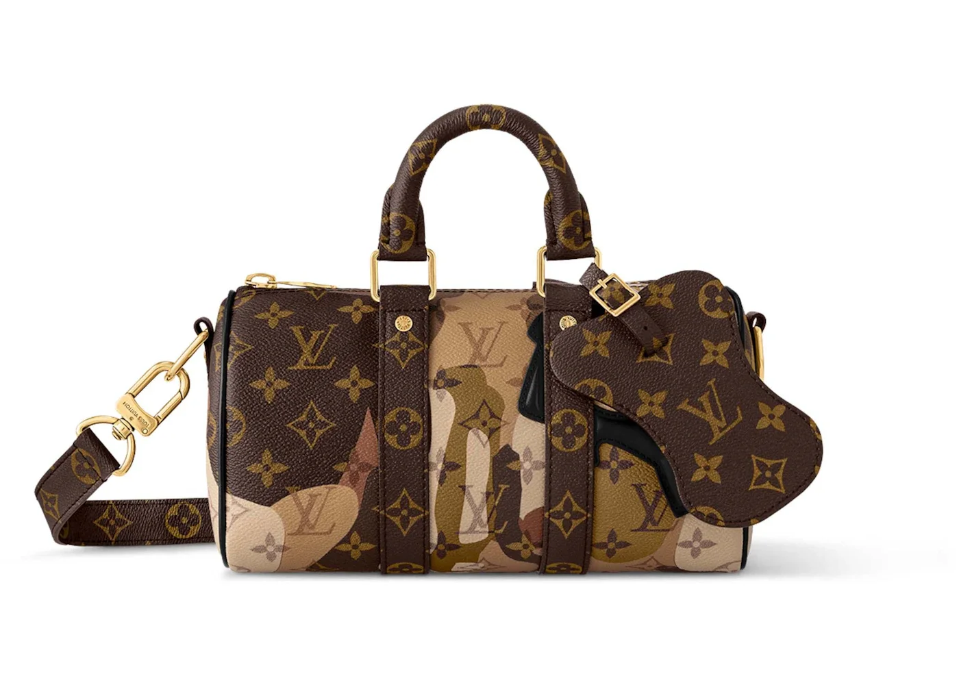 Louis Vuitton Keepall Bandouliere 25 Brown - 1