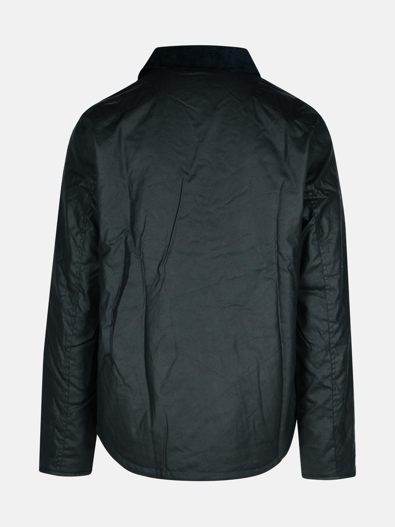 Barbour 'REELIN' NAVY WAXED COTTON JACKET outlook
