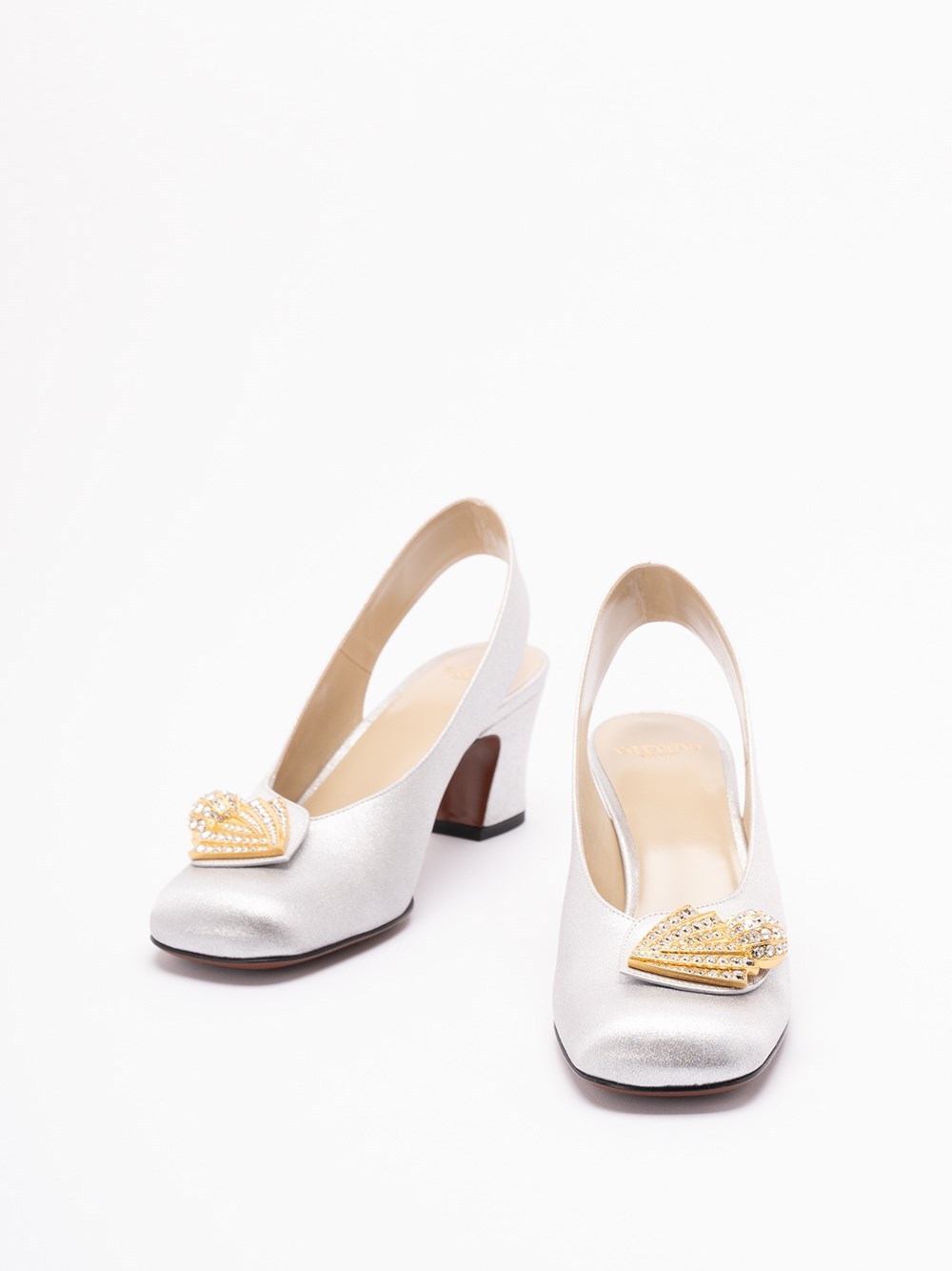 `Valentino Garavani Adamantine` Slingbacks - 2