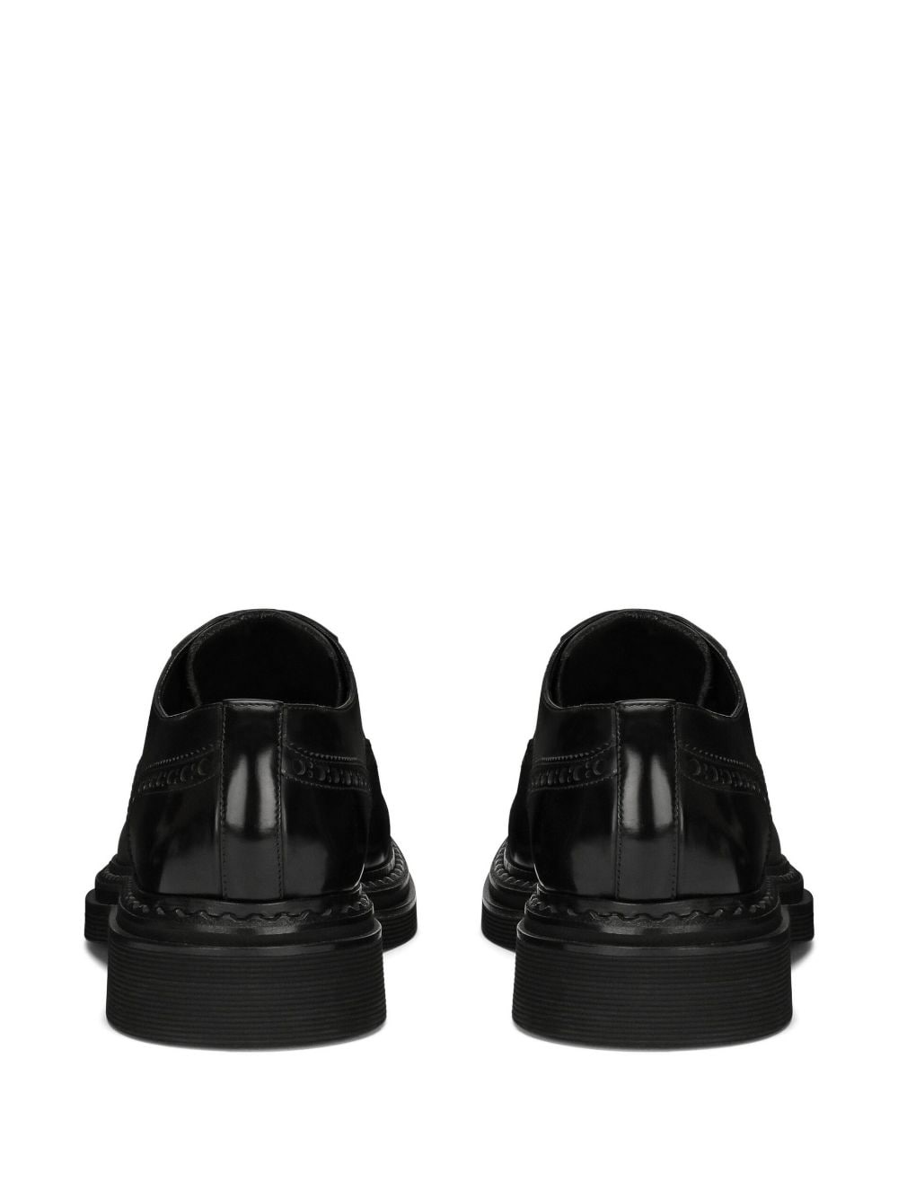 Francesina leather derby shoes - 3