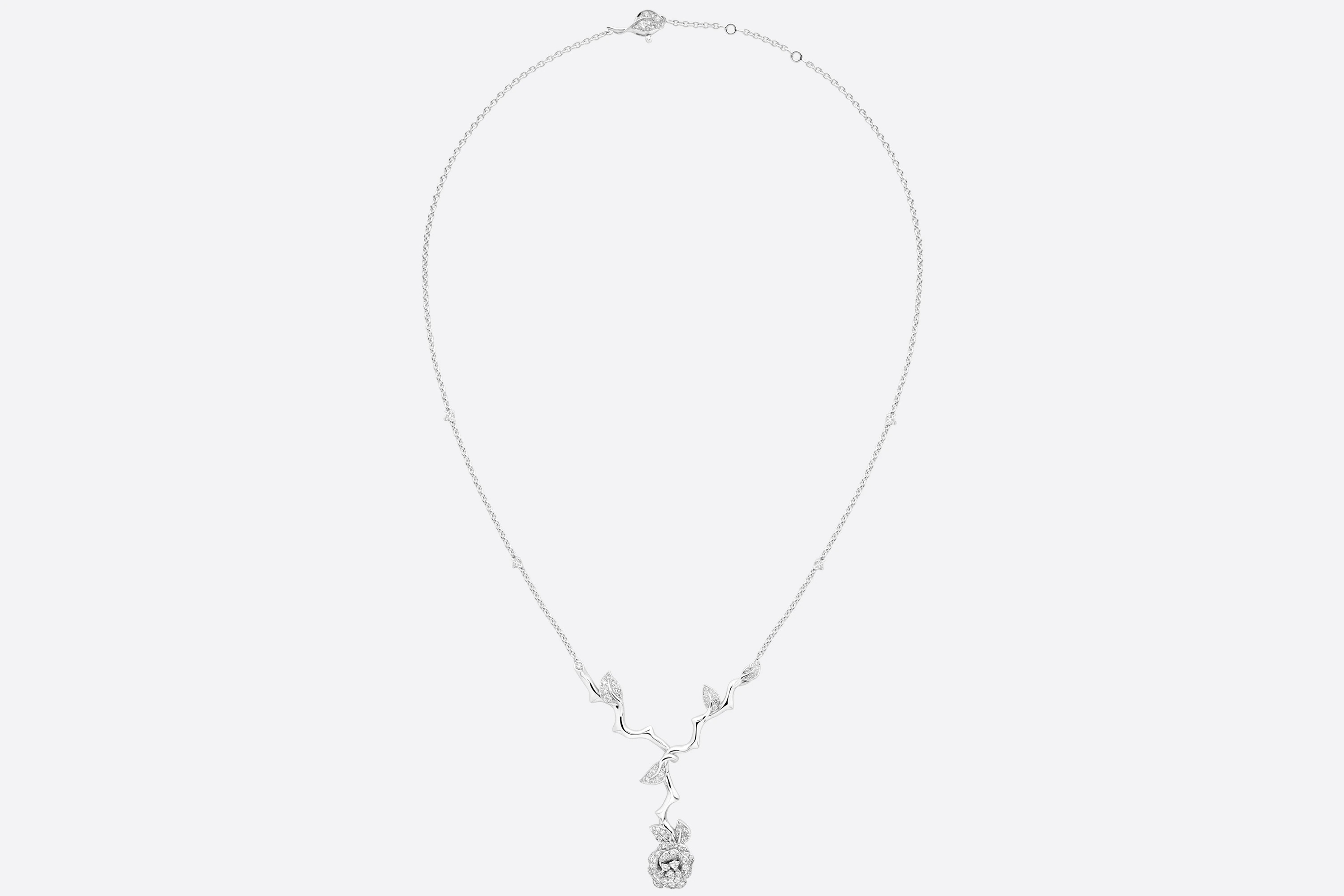 Medium Rose Dior Bagatelle Necklace - 2