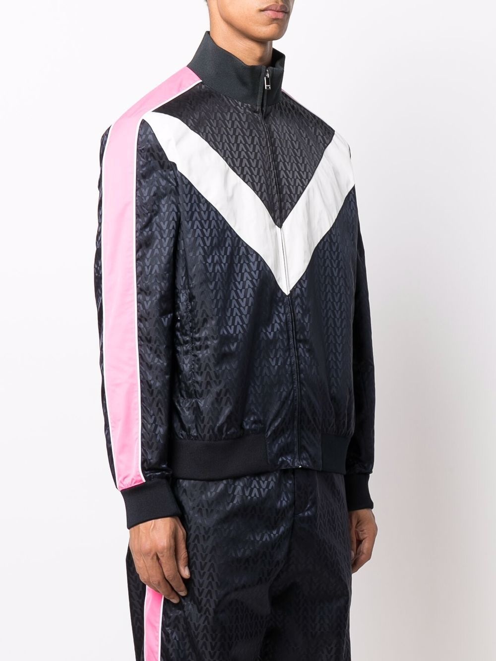 logo track jacket - 3