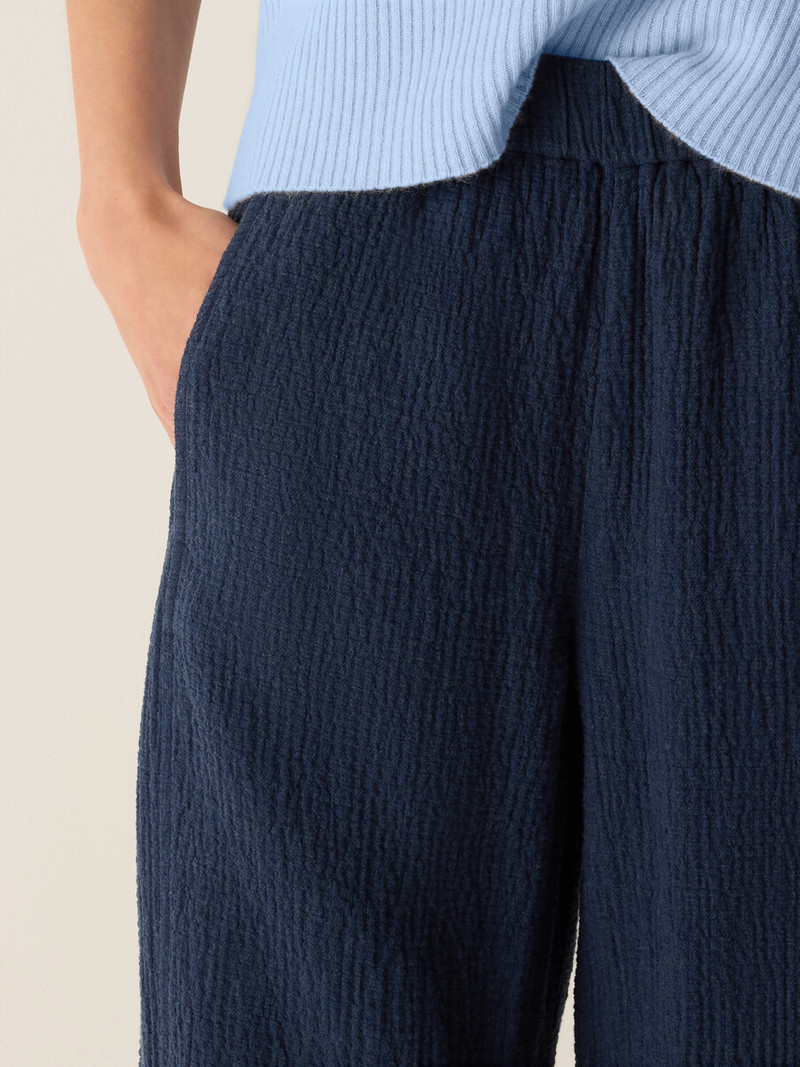Organic Cotton Doubleweave Lantern Pant 5