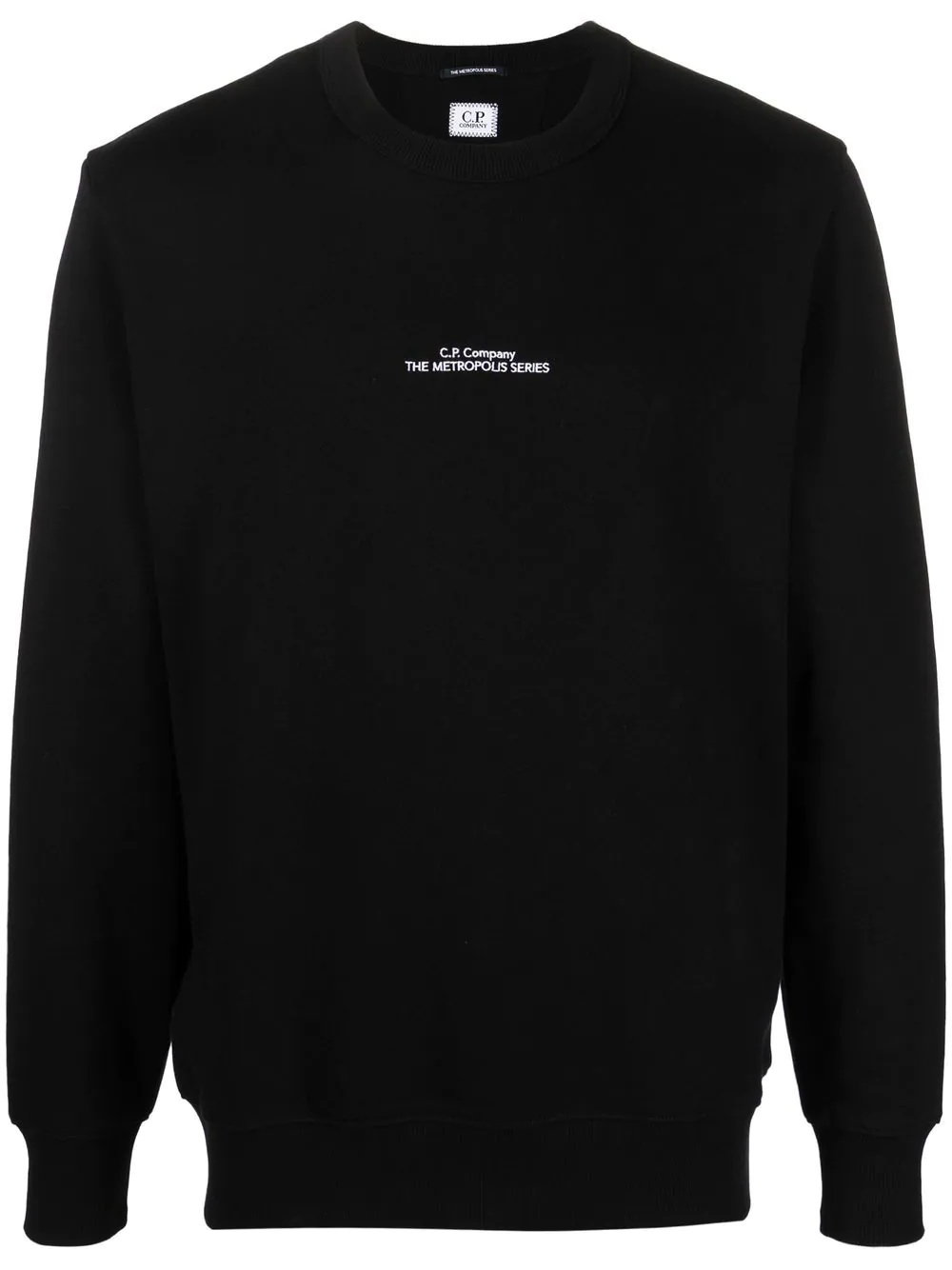 embroidered-logo sweatshirt - 1