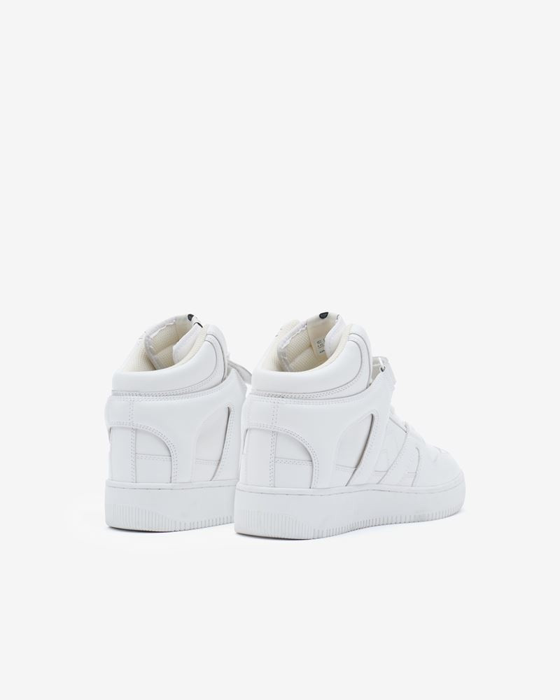 Isabel Marant BROOKLEE LEATHER SNEAKERS outlook