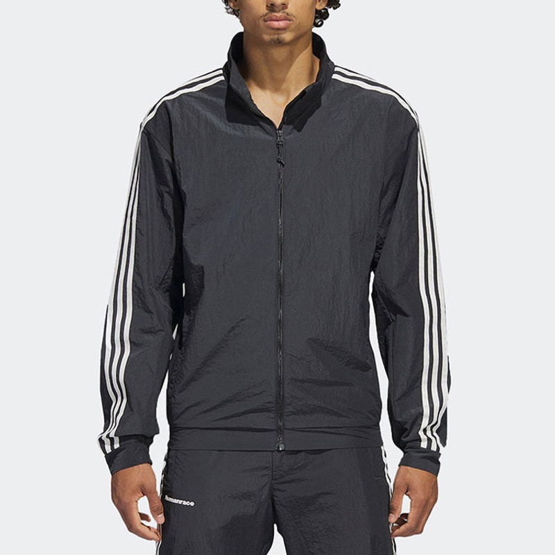 adidas adidas originals x Pharrell Williams Shell Jacket 'Night Grey' HT9996 outlook