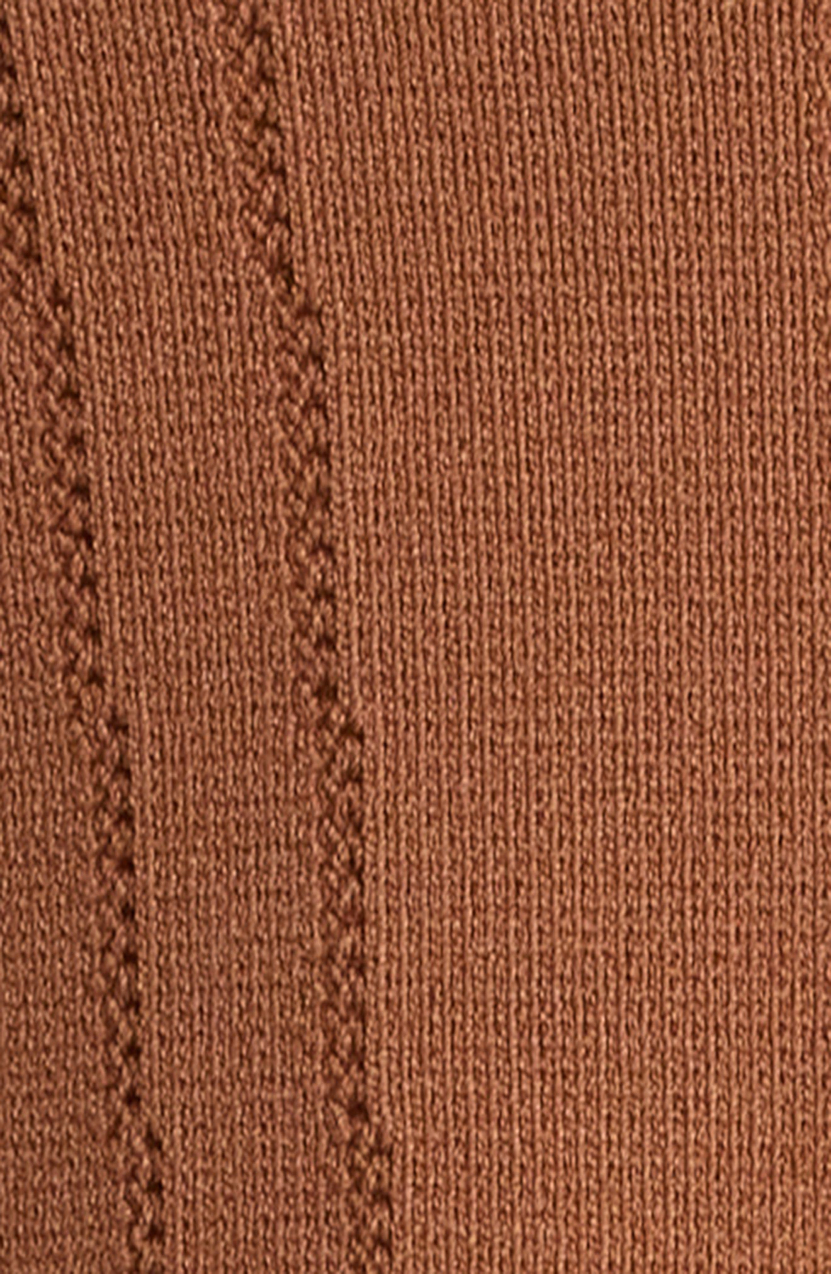 L'AGENCE Saga Square Neck Tank in Sepia Brown/Gold at Nordstrom - 6
