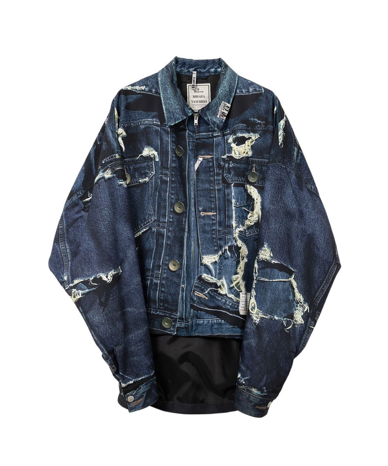 "T.A.T.A x MMY" Trompe-l'oeil Archive Printed Jacket 19