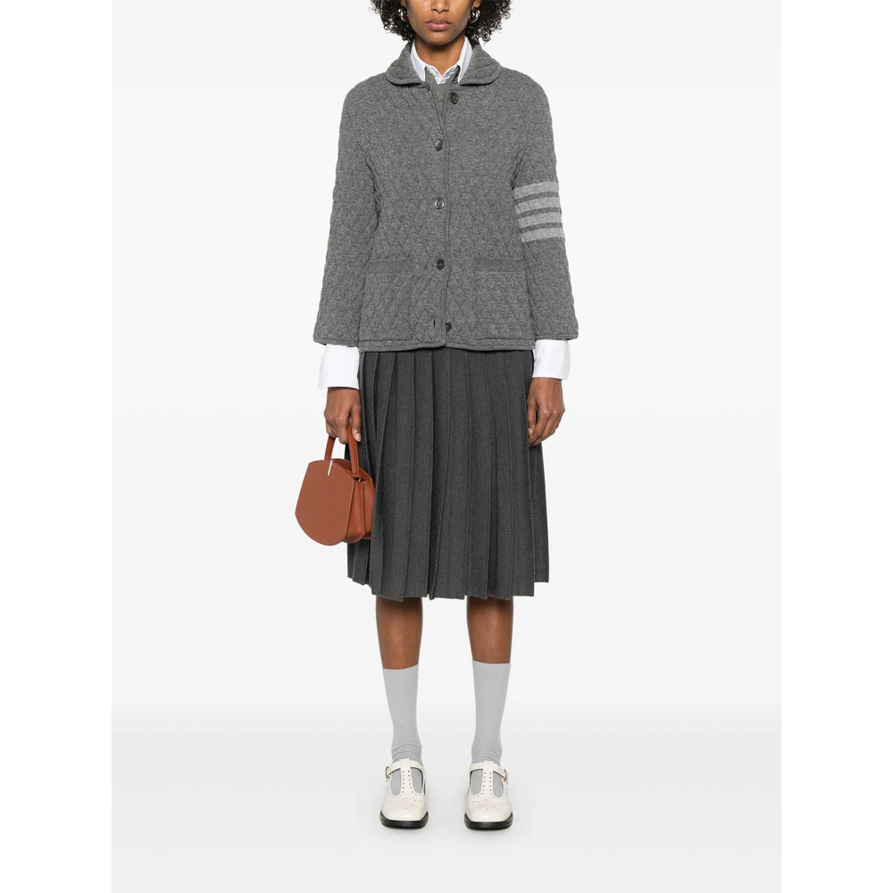 Thom Browne Grey Jackets - Oversized Jackets Women - 5