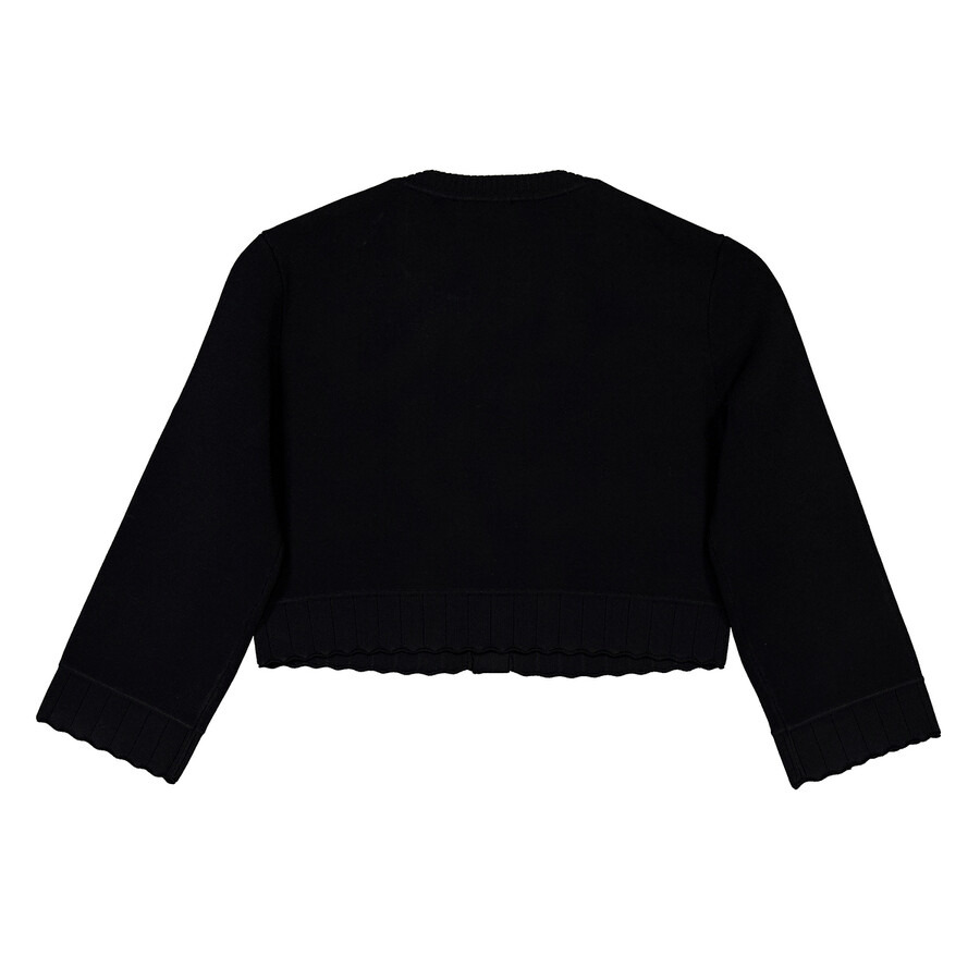 Victoria Beckham Pointelle Cropped Cardigan - 6