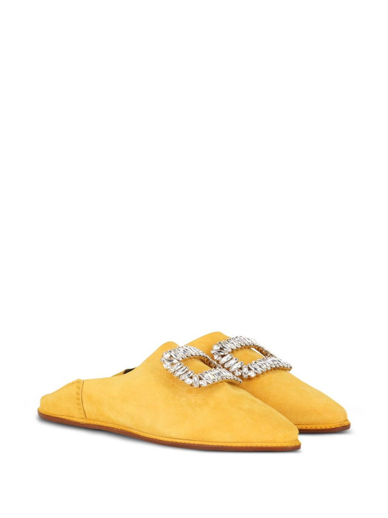 Roger Vivier crystal-embellished buckle pumps outlook