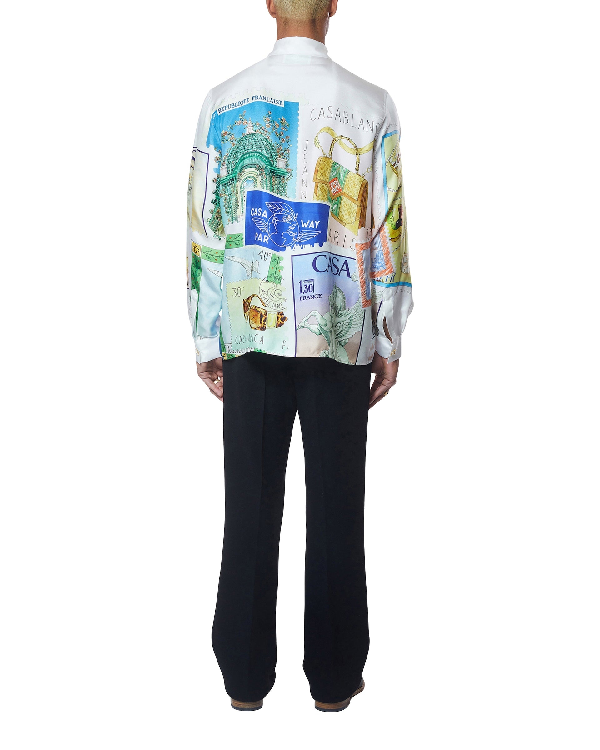 Souvenirs De Vacances Silk Shirt - 4