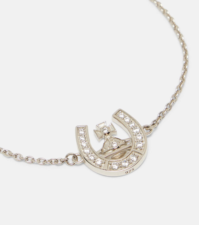 Vivienne Westwood Mare Orb sterling silver bracelet outlook