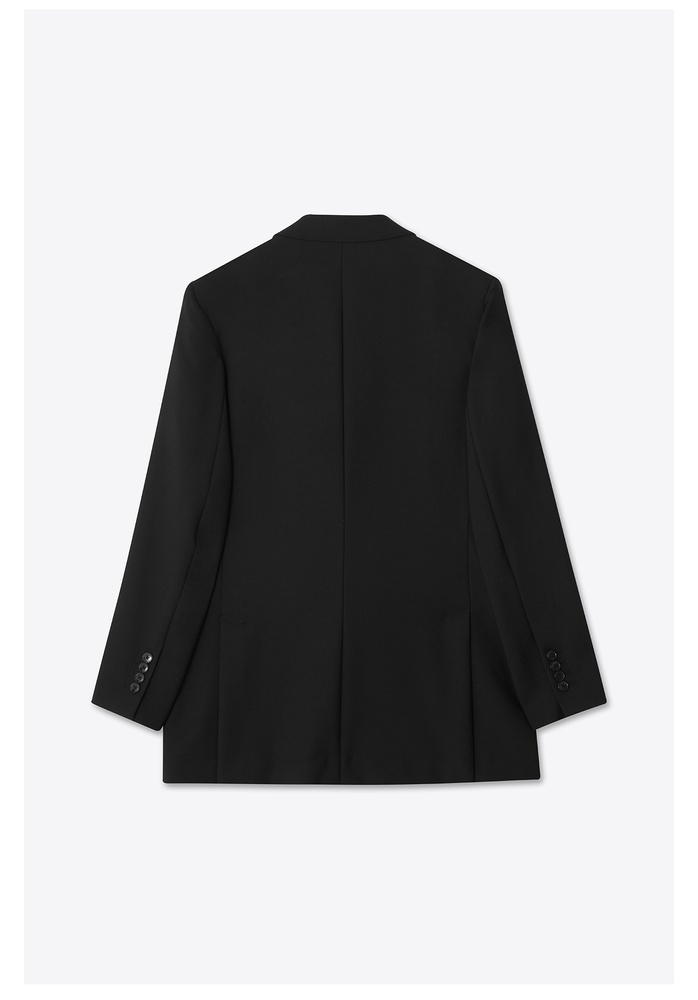 BLAZER 77 BLACK WOOL - 3