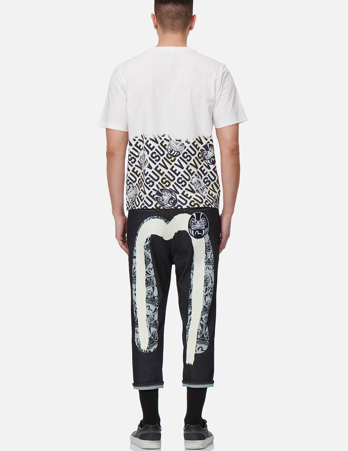 DARUMA DOUBLE DAICOCK CROPPED FIT JEANS #2027 - 5