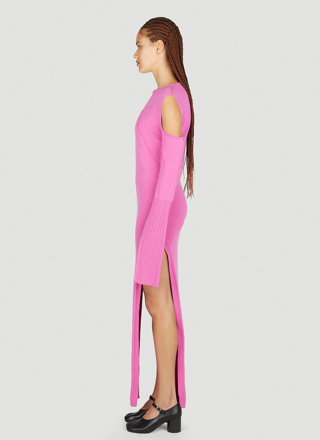 Rick Owens Women Cut Out Knit Dress - 3
