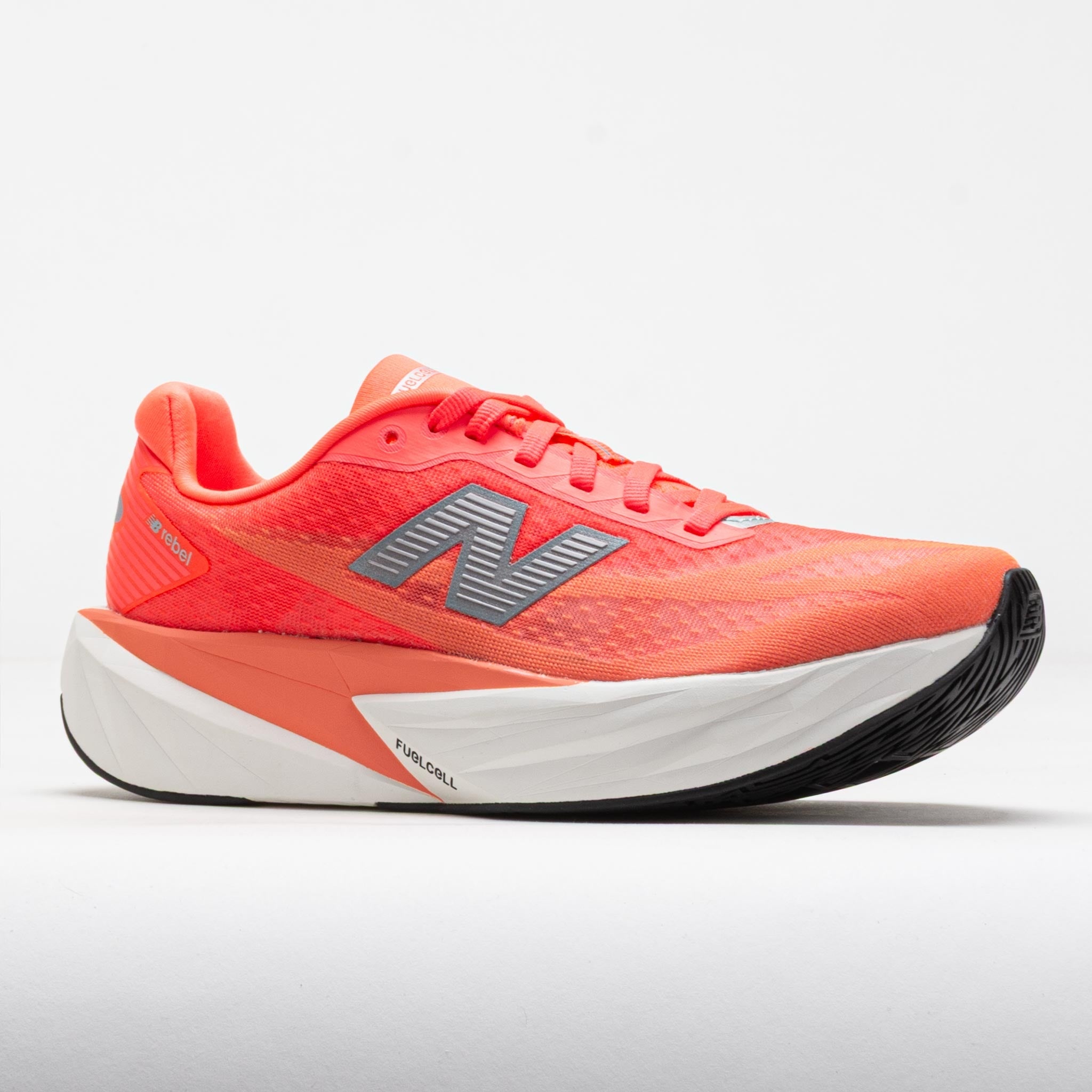 New Balance FuelCell Rebel v5 Women's Urgent Red/White - 5