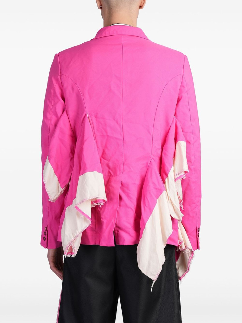 ruffle-detailing 블레이저 4