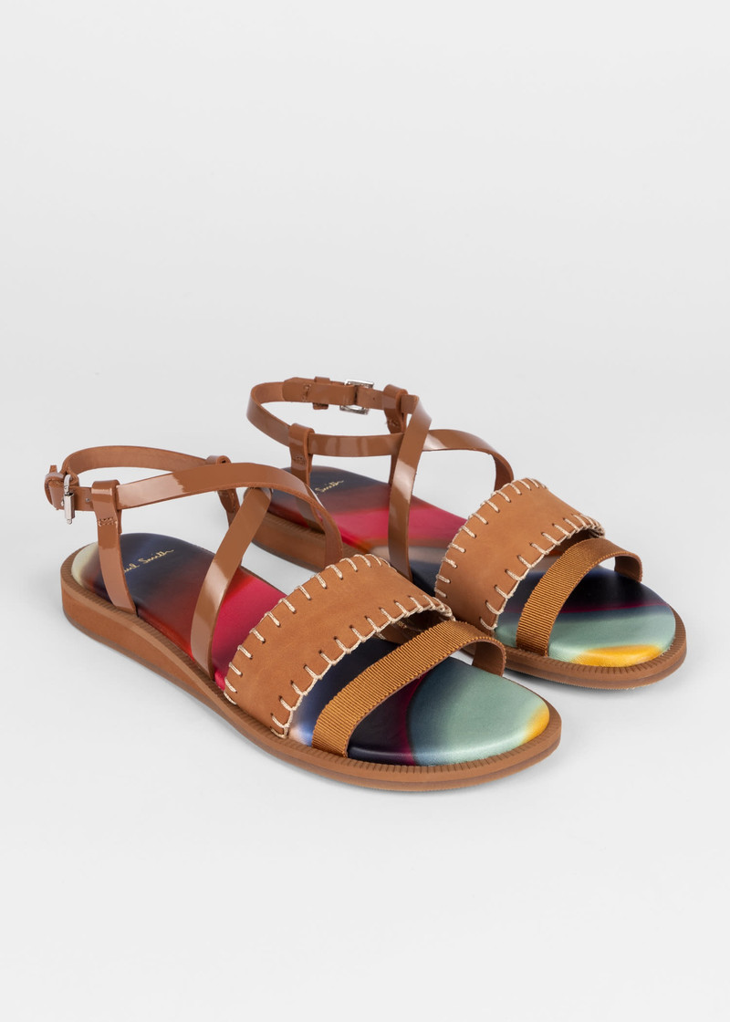 Paul Smith 'Esme' 'Spray Swirl' Sandals outlook