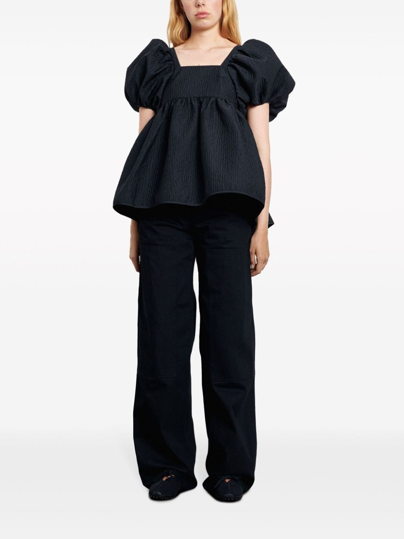 CECILIE BAHNSEN Alma matelassÃ©-effect blouse outlook