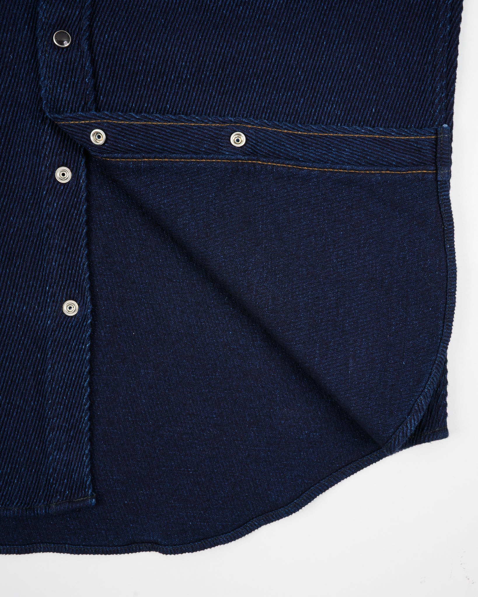 IHSH-208-IND Kersey Western Shirt - Indigo - 17