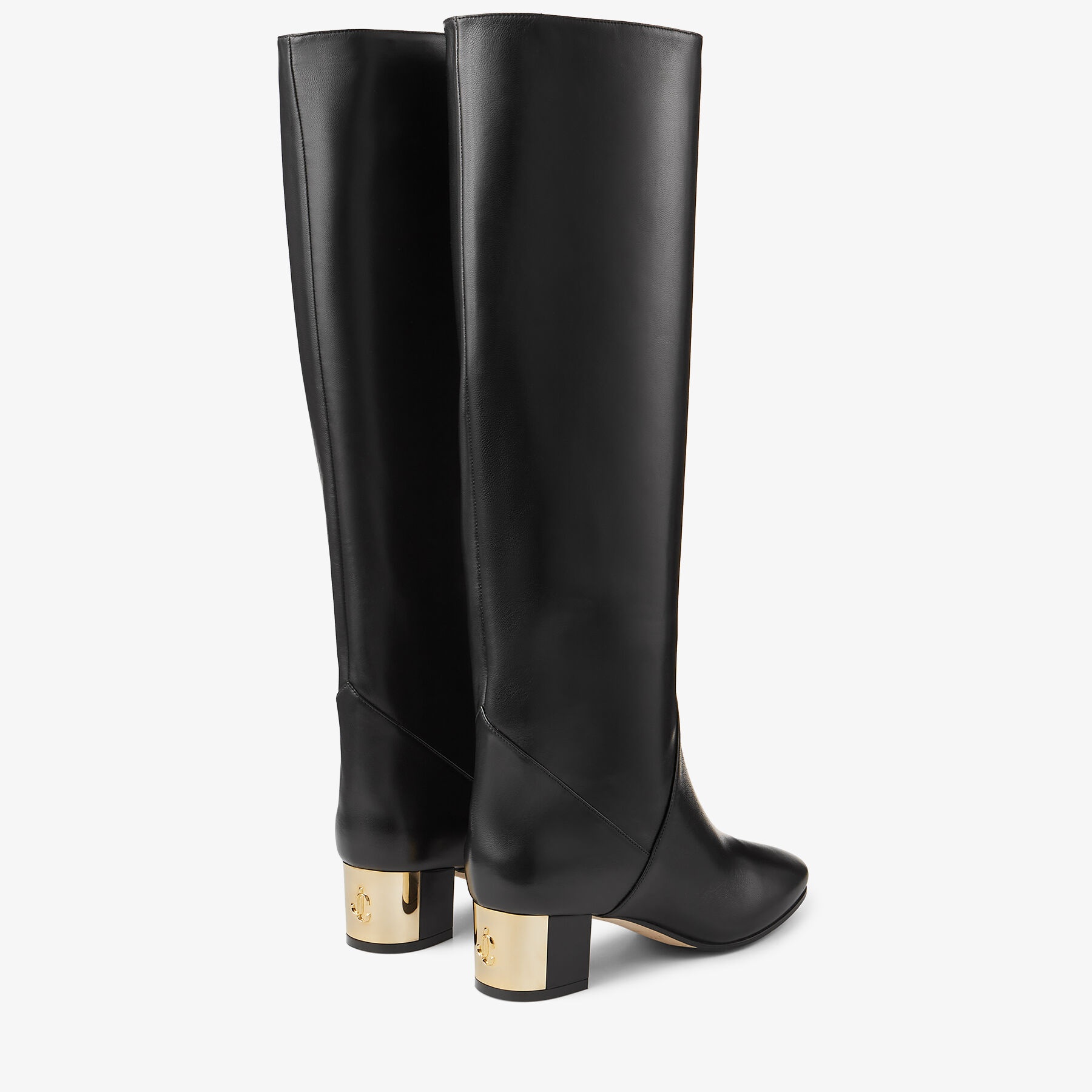Rydea 45
Black Nappa Leather Knee High Boots - 7