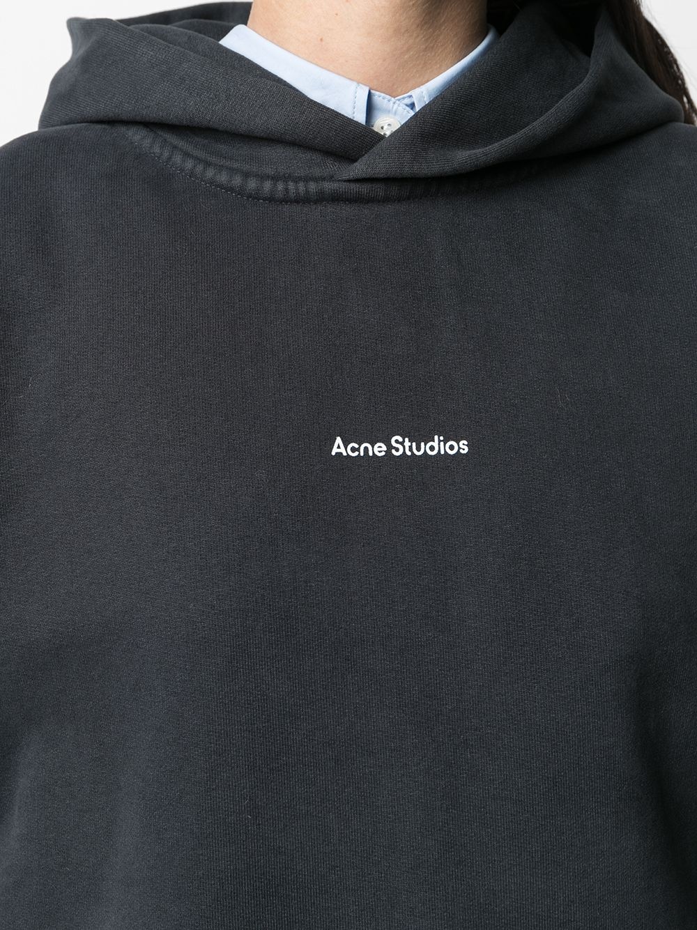 logo-print hoodie - 5