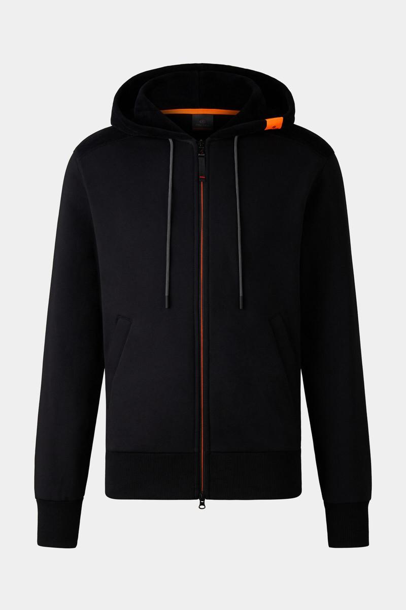 Kano Sweatshirt jacket in Black 1