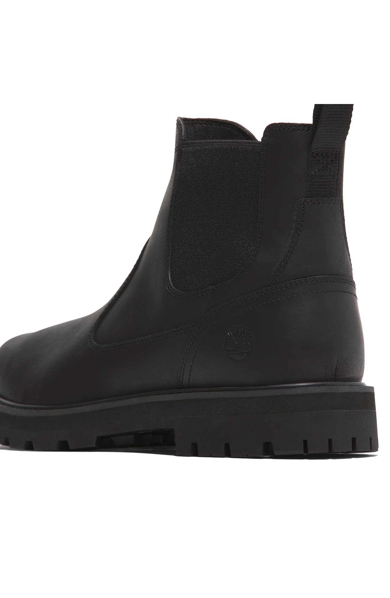 Timberland Britton Road Mid Chelsea Boot in Black Full Grain at Nordstrom - 7