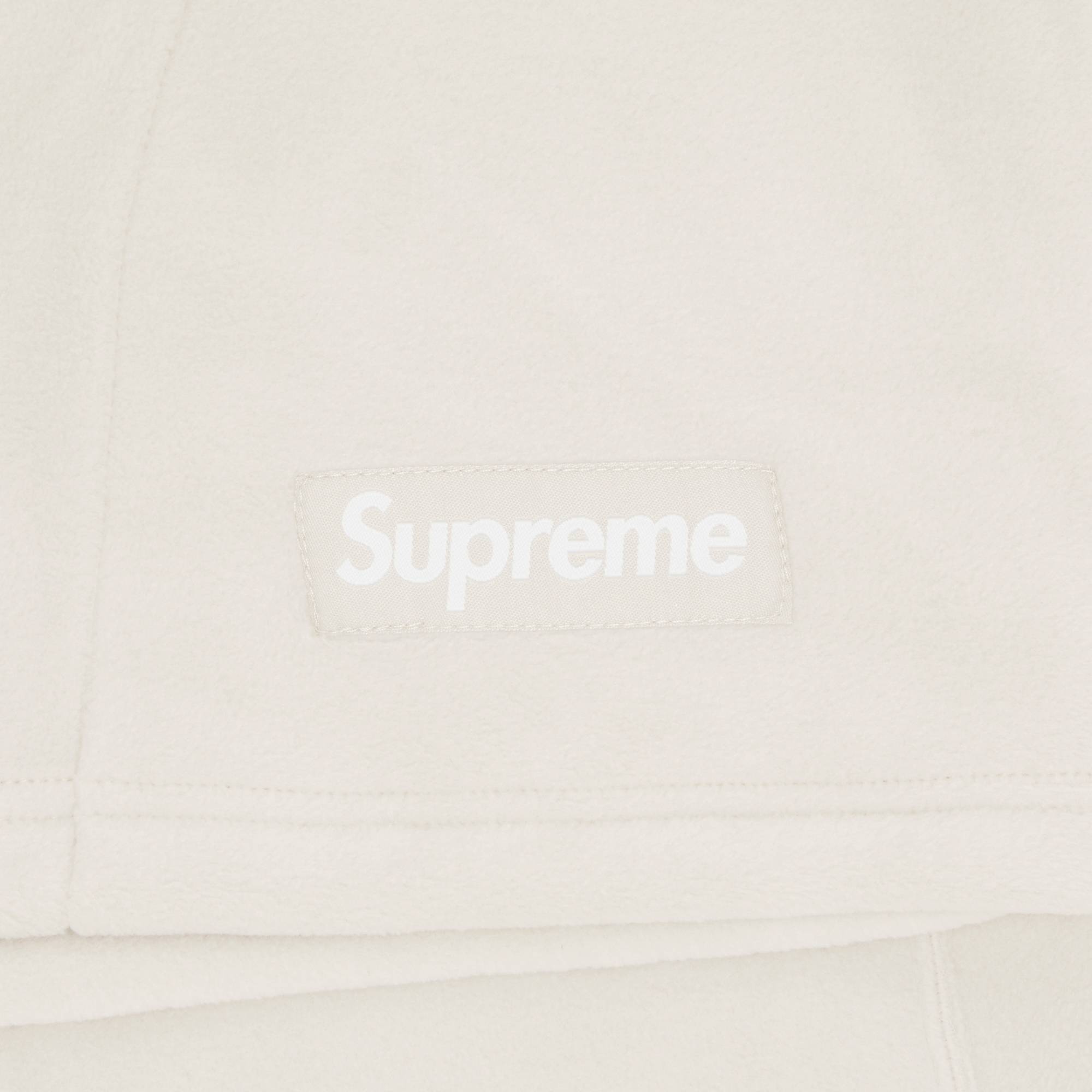 Supreme x Polartec Mock Neck Pullover 'Stone' - 3