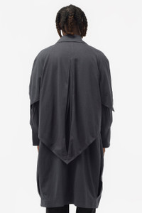 ジャケット・アウター Kiko Kostadinov 23aw OVID COAT grey 46 Kiko Kostadinov Ovid Coat in Grey | notreshop | REVERSIBLE