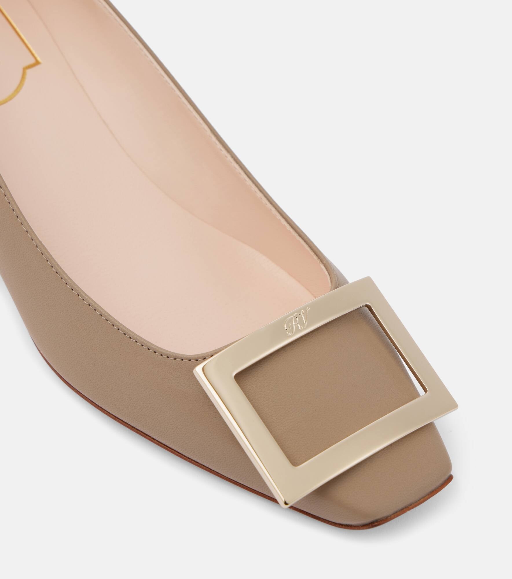 Trompette 45 leather pumps - 5
