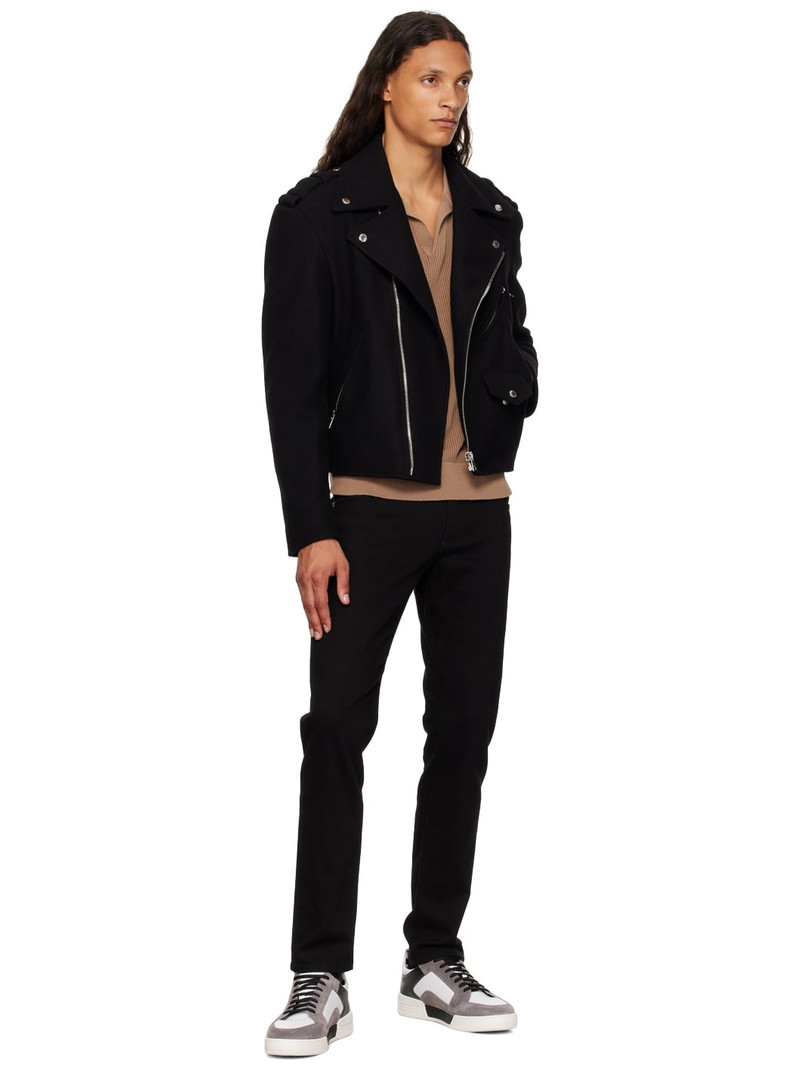 Moschino White & Gray Streetball Sneakers outlook