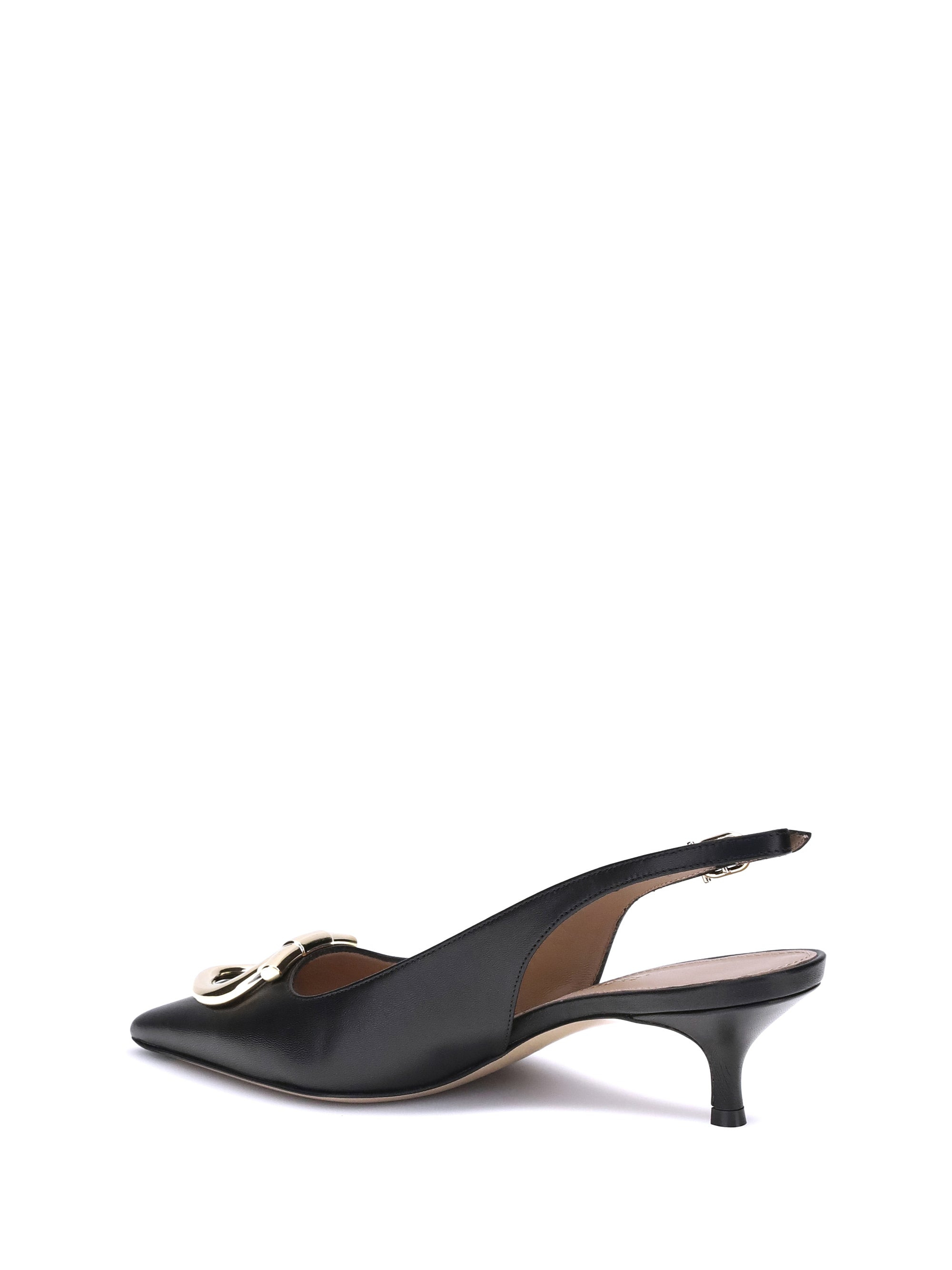 Ferragamo Women Gancini Slingback Pumps - 3