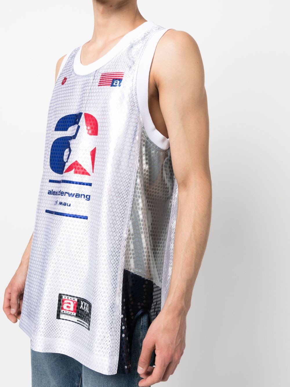 Alexander Wang White Astar Tank Top Alexander Wang