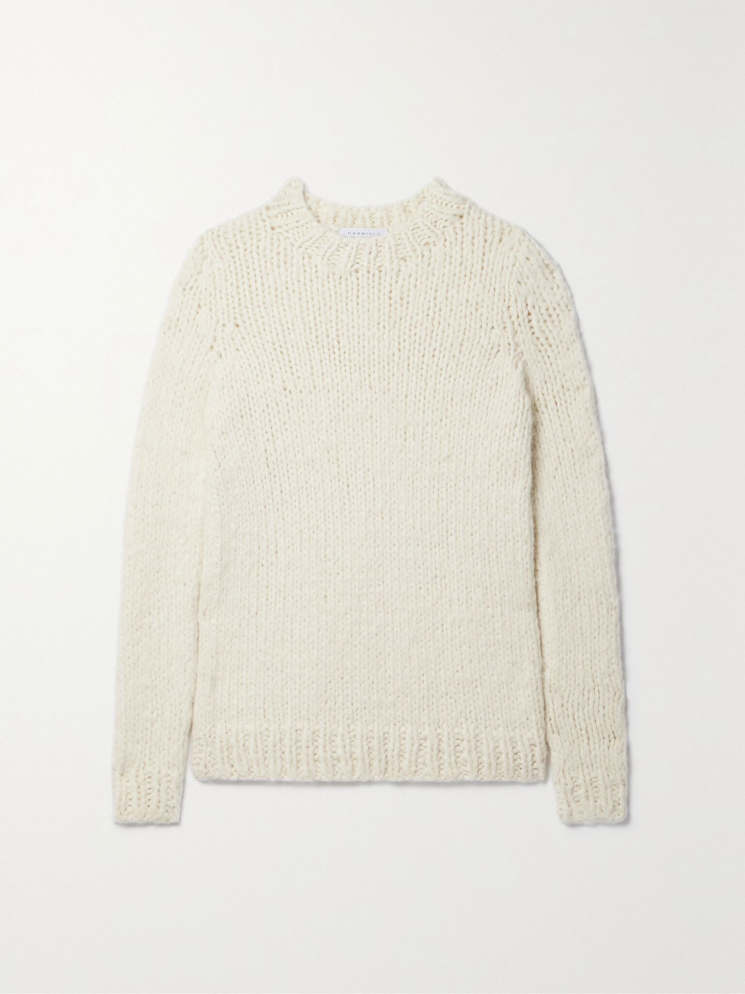 Lawrence cashmere sweater Ivory - 1