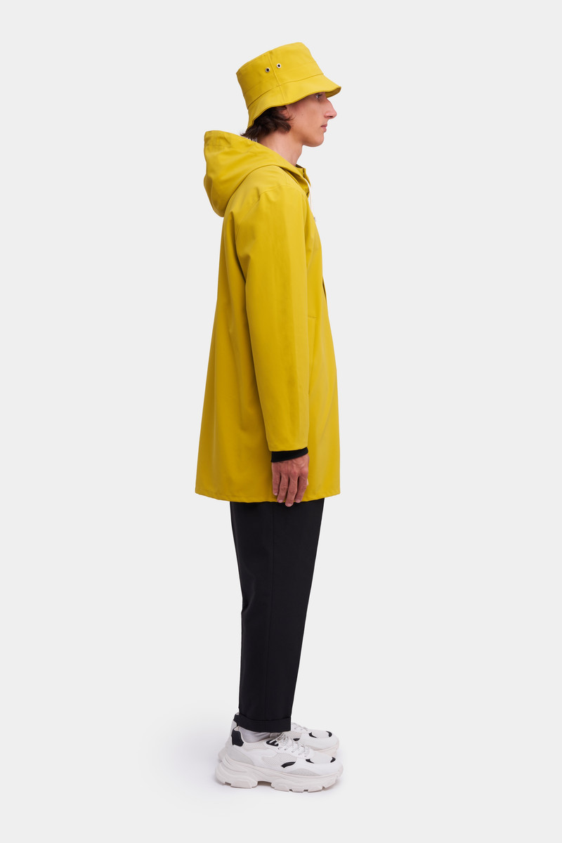 Stockholm Lightweight Matte Raincoat Gold 3
