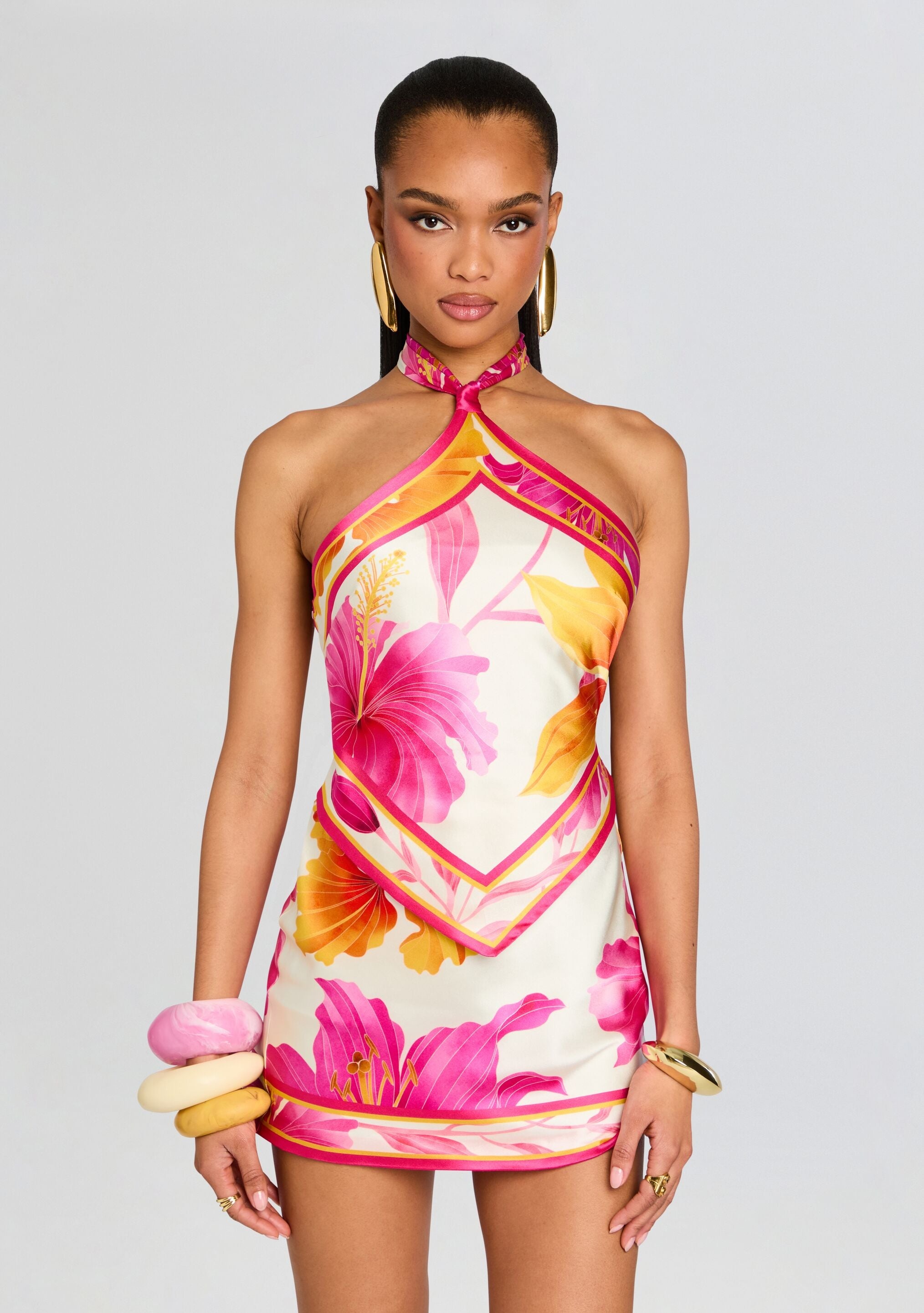 ADELAIDE SILK DRESS - 6