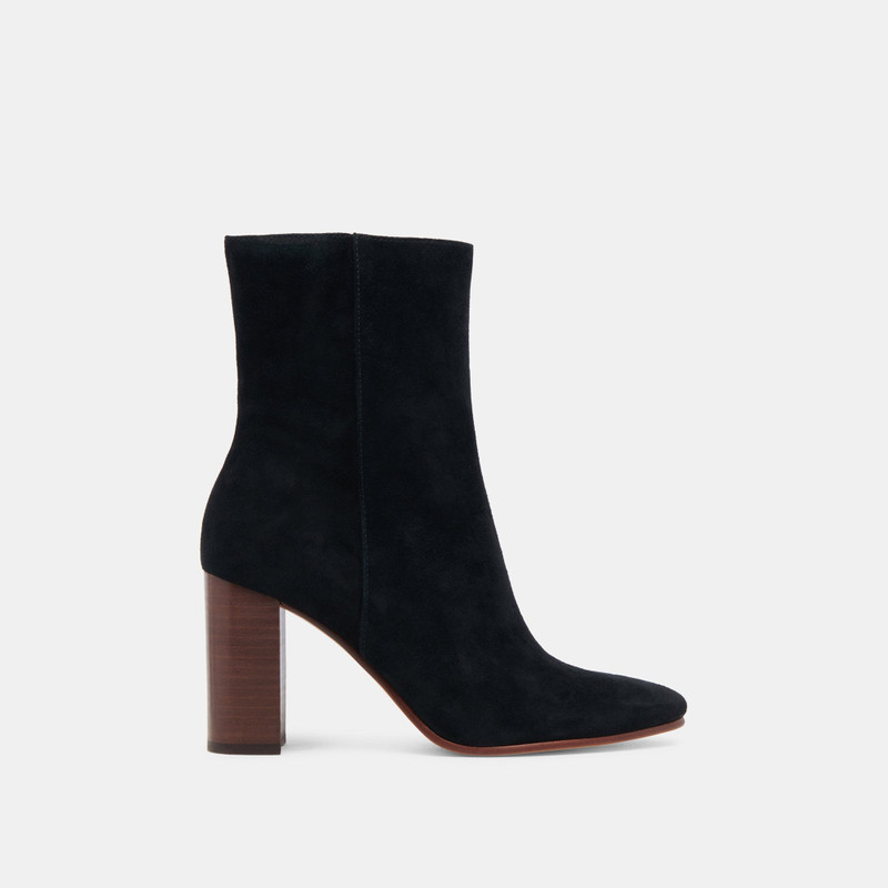 SUZY BOOTIES ONYX SUEDE 1