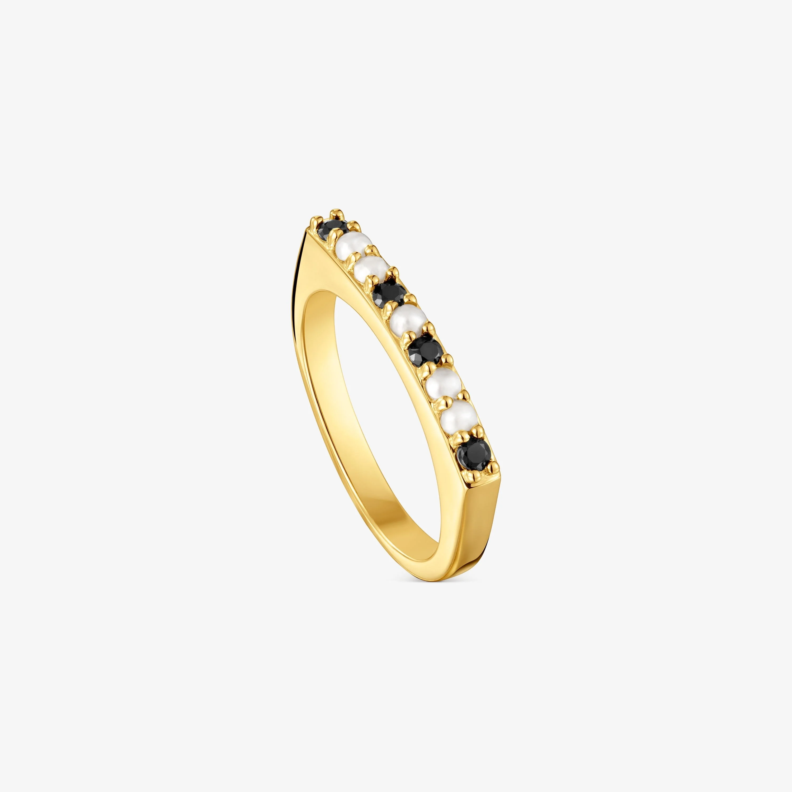 Small Ring with 18K gold vermeil and gemstones TOUS Basic Colors - 1