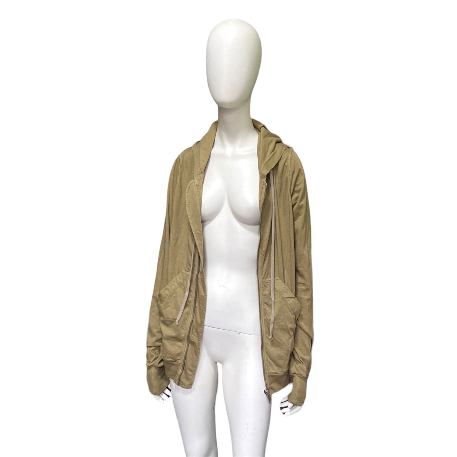 Rick owens drkshdw drawstring parchme hoodie XS - 2