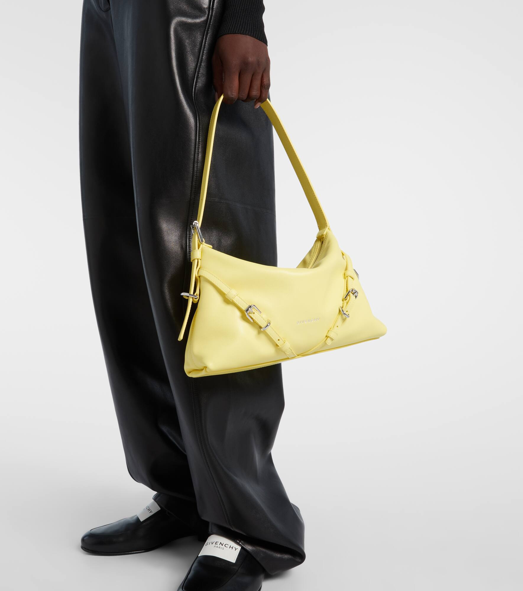 Voyou Mini leather shoulder bag - 6