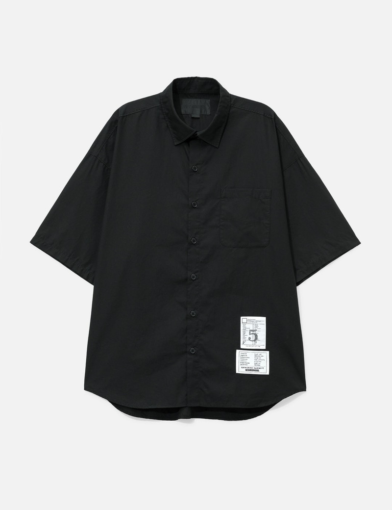 NEIGHBORHOOD X KATHARINE HAMNETT BW OVER SHIRT SHORT SLEEVES 1